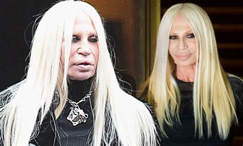 donatella versace no makeup|donatella versace personal life.